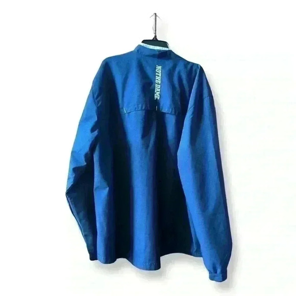 Men's Large Notre Dame Adidas Jacket - Picture 3 of 10